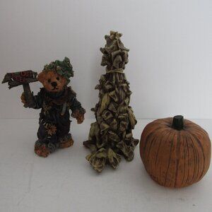 lot of small fall decorations